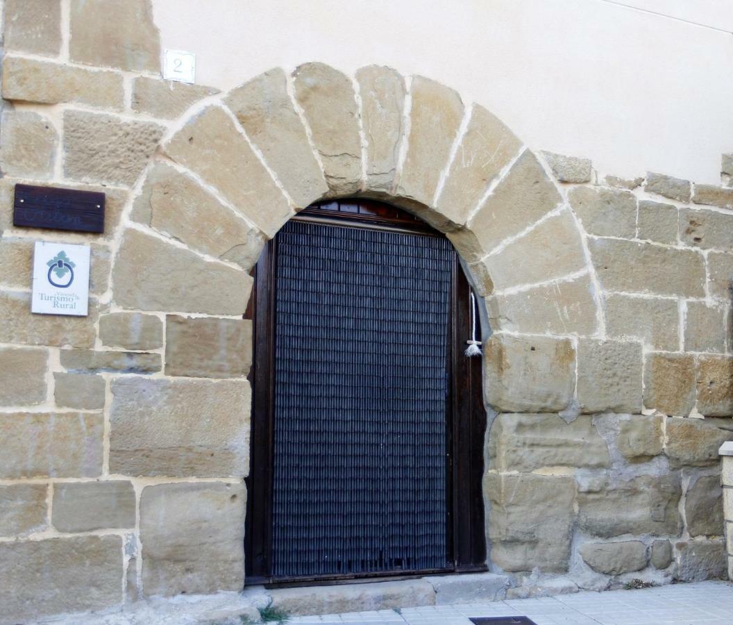 Gasthaus Casa Oliban Arbaniés Exterior foto